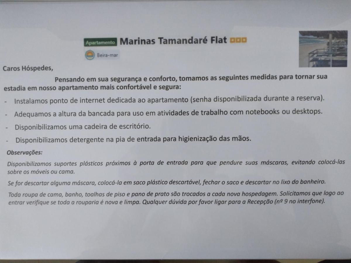 Marinas Tamandare Flat Lägenhet Exteriör bild